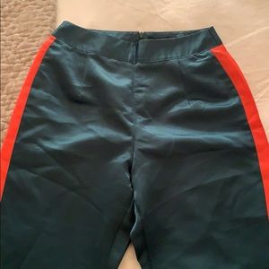 Nasty Gal “Silk” Track Pants